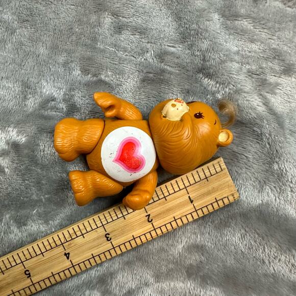 Kenner Care Bears Tenderheart Posable Vintage 1983 Original Action Figure - Picture 7 of 7